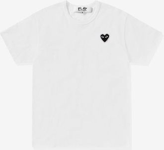 Comme Des Garçons Tshirt Emblem x Rhinestone Axt801051