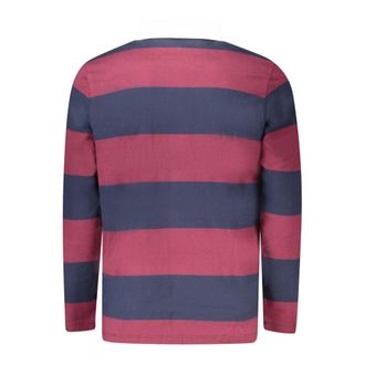 Timberland Striped Cotton Polo - Navy