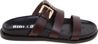 Bibi Lou Sandalo basso fussbett - Dames - Sandalen - Bruin - 39 EU - Leer - Schoenen