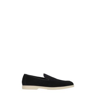 Doucal's Boat-style Loafer - male - Doucals - Loafers - Black - 11 UK - Shoes