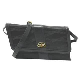Balenciaga Pre-owned Cross Body Bags, female, Black, Size: ONE SIZE Pre-owned Vintage Shoulder Bag
