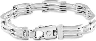 Pompeii3 Mens Link 14k Gold (67gram) or Platinum (108gram) 10.5mm Bracelet 9