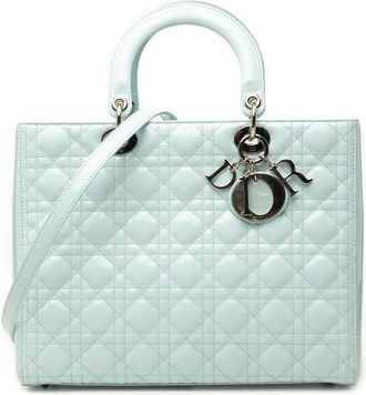 Dior Pre-owned Dior Large Patent Cannage Lady Ladies KCIBMZDCMO799FDJ