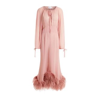 16Arlington Party Dresses, female, Pink, Size: XS Davis Midi Dress