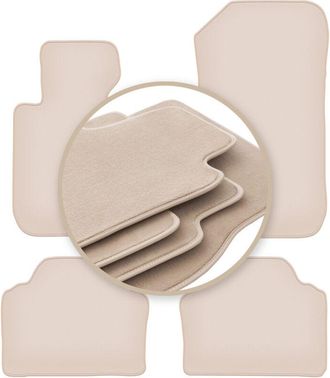 OEM Alfombrillas Premium Beige Para: Bmw 3 E91 Xdrive Familiar, Touring 2004-2011