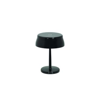 Zafferano L&aacute;mpara mini wi-fi negra led 3,2w 17 cm recargable