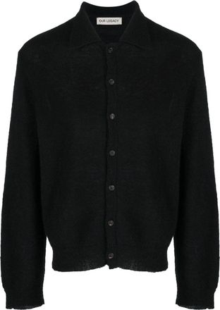 Our Legacy Button-Up Cardigan - Mens - Alpaca/Wool/Polyamide