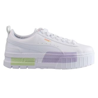 Puma Mayze MIS Womens White Trainers Leather (archived) - Size UK 4.5