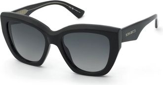 Nina Ricci SNR438 0700 Womens Sunglasses Black Size 54