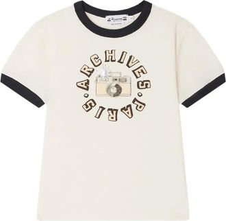 BONPOINT Akiva T-shirt - kids - Organic Cotton - 14 - White