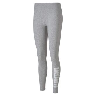 Puma Rebel Graphic Womens Leggings Light Gray Heather XL