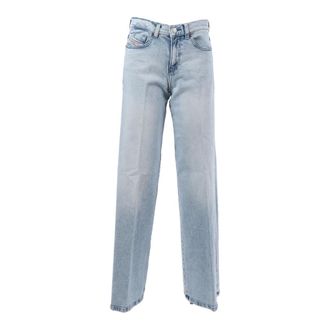 Diesel Straight Jeans, male, Blue, Size: W29 1978 D-Akemi L.32 Pantaloni