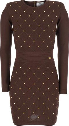 Elisabetta Franchi Donna, Abiti, Marrone, S, new