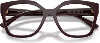 Vogue Glasses, female, Red, Size: 54 MM Vo5691 Optical Frame