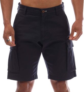 GANT Heren Twill Relaxed Fit Cargo Shorts (Marine)
