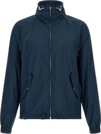 Brunello Cucinelli Royal Blue Solid Jacket