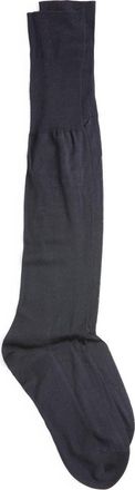Falke Silk Blend Knee High Socks in Dark Navy at Nordstrom, Size X-Small