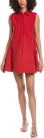 SIMKHAI Maggy Pleated Mini Dress