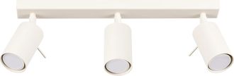 Sollux Lighting Design Deckenlampe Ring 3-Flammig (linear), Beige