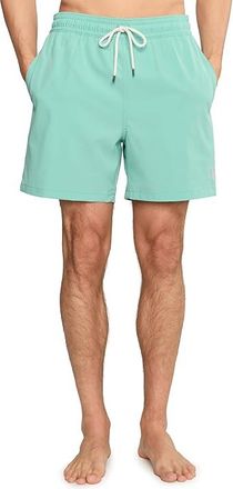 Polo Ralph Lauren Seersucker Traveler Trunk Mens Swimwear Sets Celadon : 2XL, Elastane/Mesh/Polyester