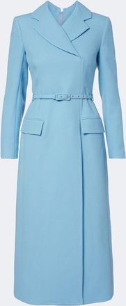 Emilia Wickstead Kalonice wool cr&ecirc;pe midi dress