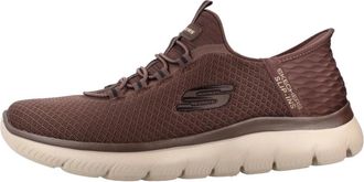 Skechers Summits High Range Slip-Ins - Heren - Sneakers - Bruin - 39 EU - Schoenen