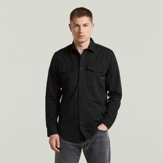 G-Star Marine Slim Overhemd - Zwart - Heren