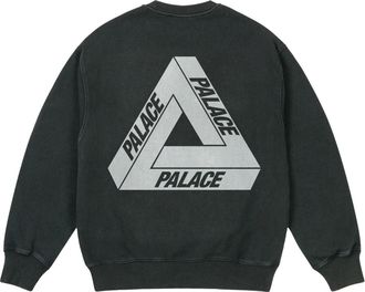 Palace Pigment Tri Crew Black P30CS233