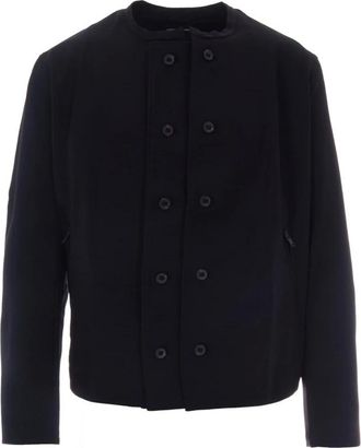 Yohji Yamamoto Hombre, Chaquetas, Negro, Talla: M