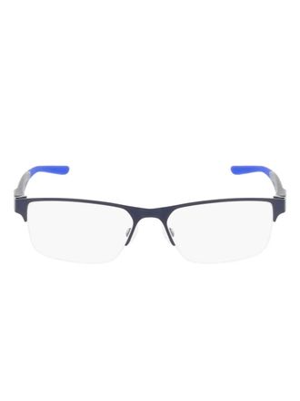 Nike rectangle-frame glasses - Blue