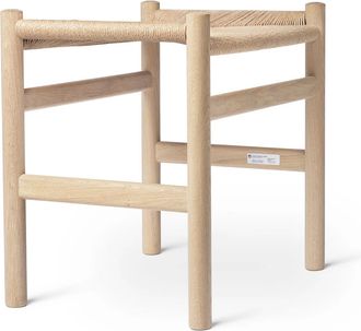 Carl Hansen & S&oslash;n Carl Hansen - CH53 Hocker H39 cm, Eiche geseift / natur