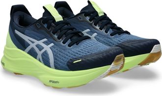 Asics Laufschuh ASICS GEL-KAYANO 32 LITE-SHOW, Damen, Gr. 37,5, lite, show, lucid gelb, Textil, Schuhe Laufschuh, f&uuml;r mehr Stabilit&auml;t; mit reflektierenden E