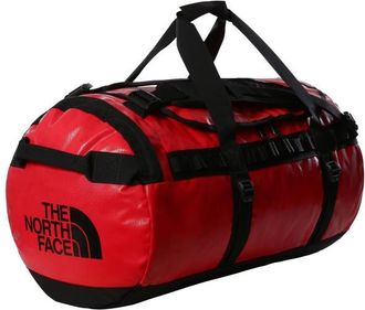 The North Face Base Camp Duffel Recycled Medium Reisetasche - | rot/schwarz