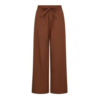 Co'Couture Wide Trousers, female, Brown, Size: XS Wide Trousers