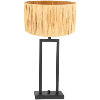 Steinhauer L&aacute;mpara De Mesa - Stang - Negro - Lino Metal - &Oslash; - Steinhauer