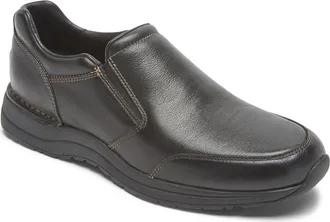 Rockport Edge Hill II Slip-On in Black Leather at Nordstrom, Size 10.5