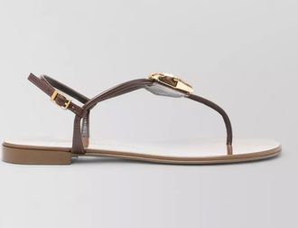 Giuseppe Zanotti leather thong sandals