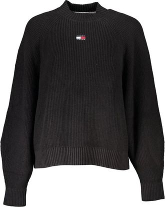 Tommy Hilfiger Dames, Truien, Zwart, Maat: 2XS Katoen