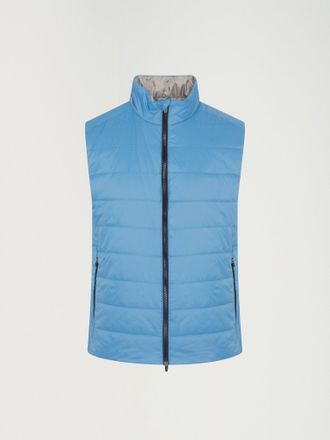 Born Living Yoga Vest Maine Celandon Blue/Fungi