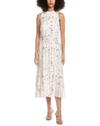 Bella Dahl Sleeveless Smocked Waist Midi Dress