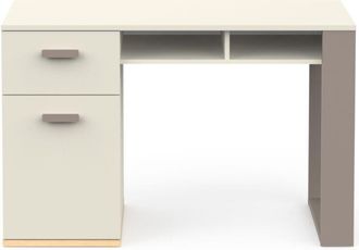 Calicosy Calicosy - Scrivania con 1 anta apribile, 1 cassetto e 2 vani L120 cm - camillia