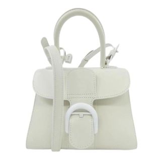Delvaux Pre-owned Brillant BOX Calf Bag - Dames - Pre-owned - Beige - Maat: ONE Size Leer