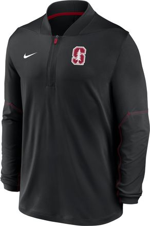 Nike Stanford Sideline Nike Mens Dri-FIT College 1/2-Zip Top in Black | 03BA090NSDN-UCQ