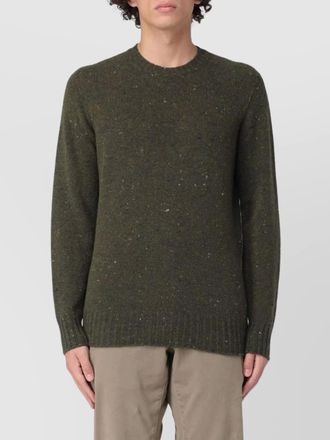 Drumohr round neck speckled knit sweater