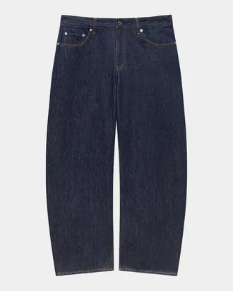 Helmut Lang Men & apos;s Saddle Dark Wash Jeans