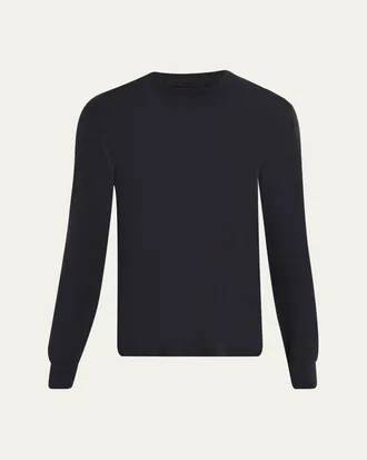 Tom Ford Mens Lyocell and Cotton Long-Sleeve T-Shirt