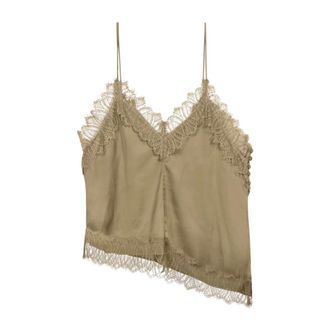 Luisa Cerano Dames, Tops, Groen, Maat: XL Zijde