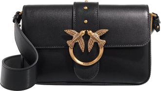 Pinko Pinko Crossbody Bags - Love One Mini Slouchy Fl - black - Crossbody Bags for ladies