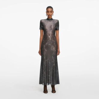 Self Portrait Donna, Abiti, Grigio, XL, new