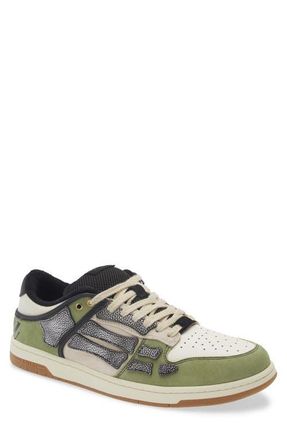 Amiri XL Skel Low Top Sneaker in Green Tea at Nordstrom, Size 14Us